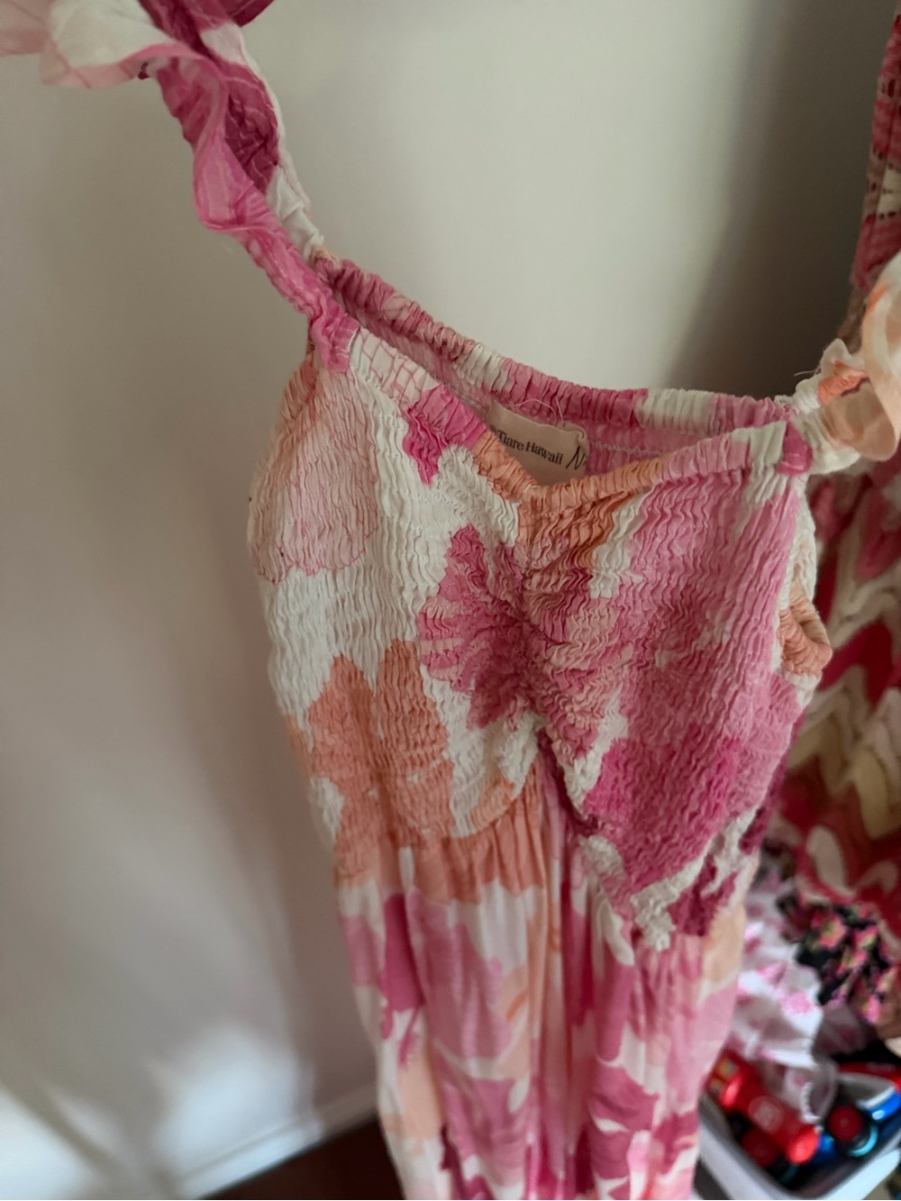 Tiare Hawaii Pink Floral Dress
